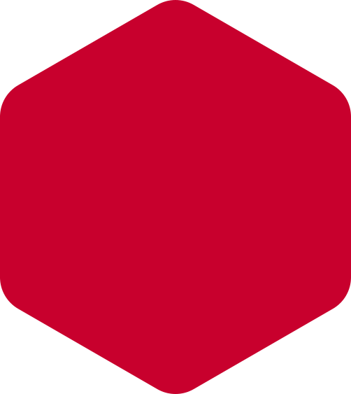 hexagono rojo grande